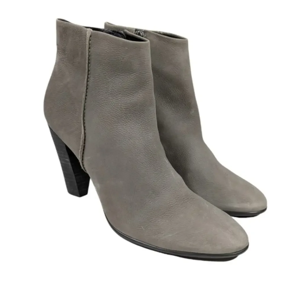 ECCO Shape 75 Booties GUC $179 Size 41 US 10/10.5  S3192